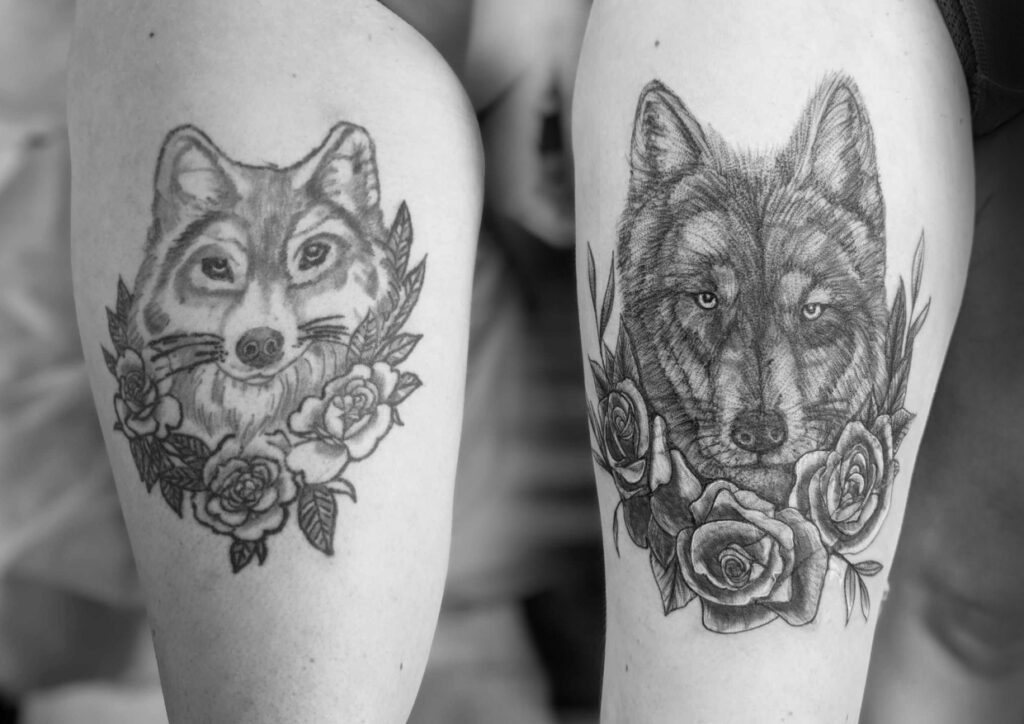 Fragments Delle Tatouage Traits Fins Bazas Realisations 3 2