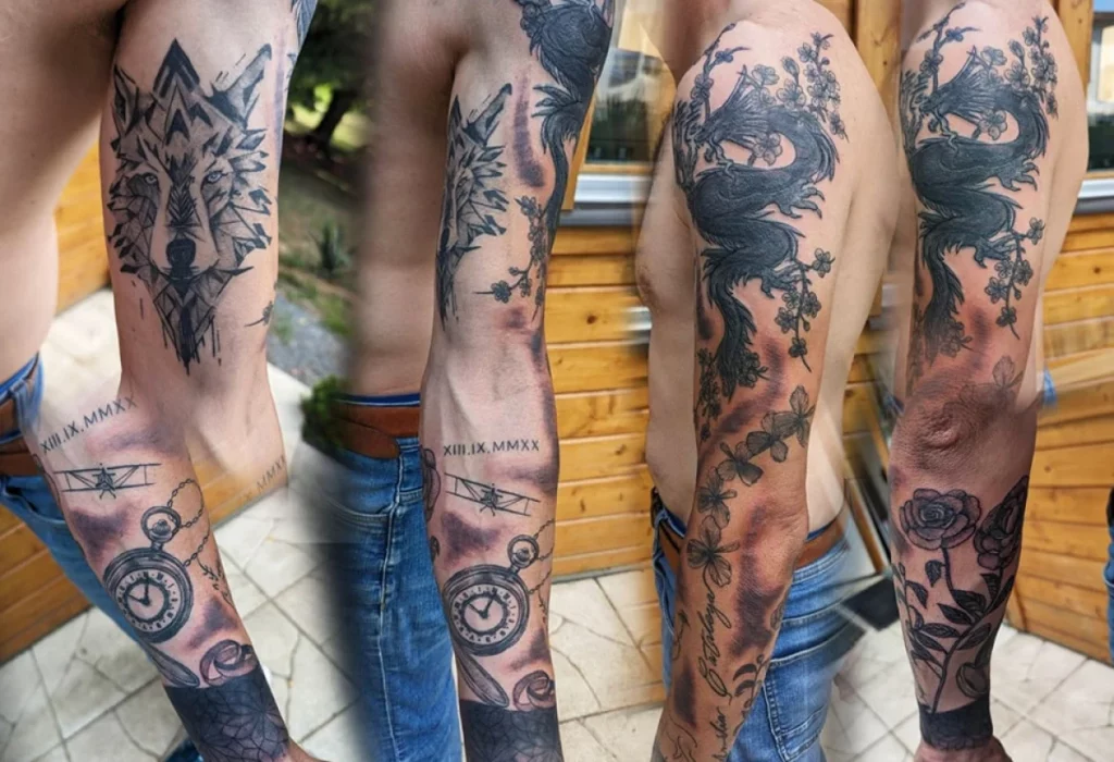 Fragments Delle Tatouage Traits Fins Bazas Tatouage Cover 2