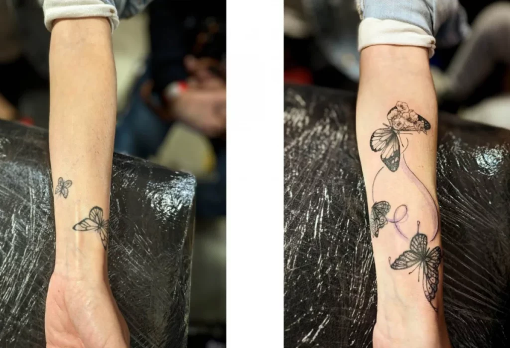 Fragments Delle Tatouage Traits Fins Bazas Tatouage Cover 7