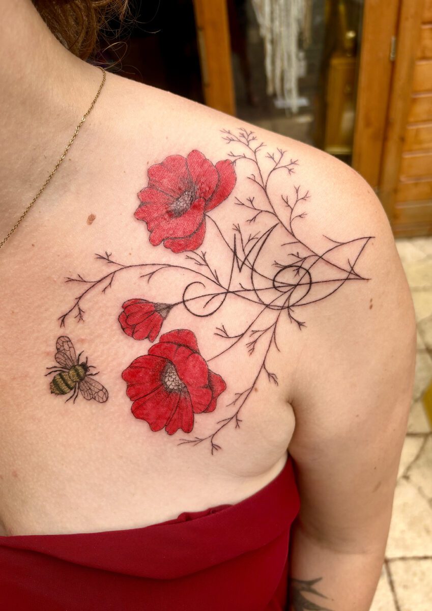 Fragments Delle Tatouage Traits Fins Bazas Photos 4