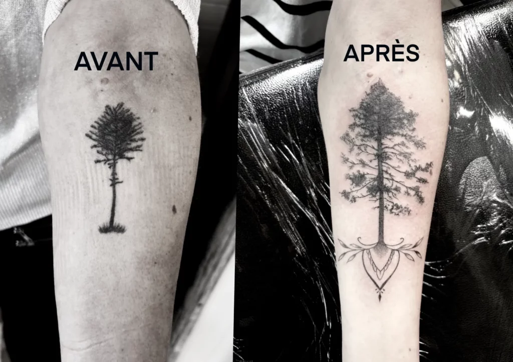 Fragments Delle Tatouage Traits Fins Bazas IMG 0434 1
