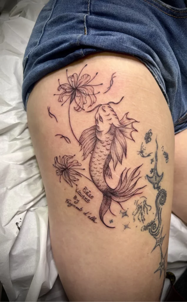 Fragments Delle Tatouage Traits Fins Bazas IMG 1965 1