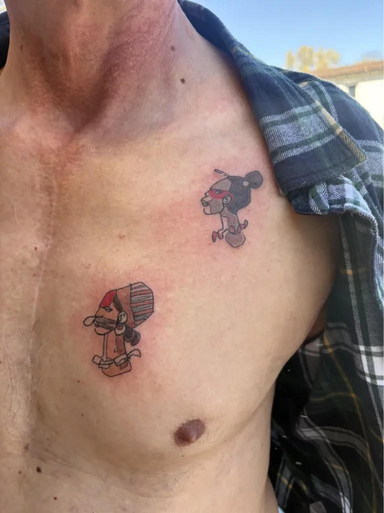 Fragments Delle Tatouage Traits Fins Bazas IMG 2284 1