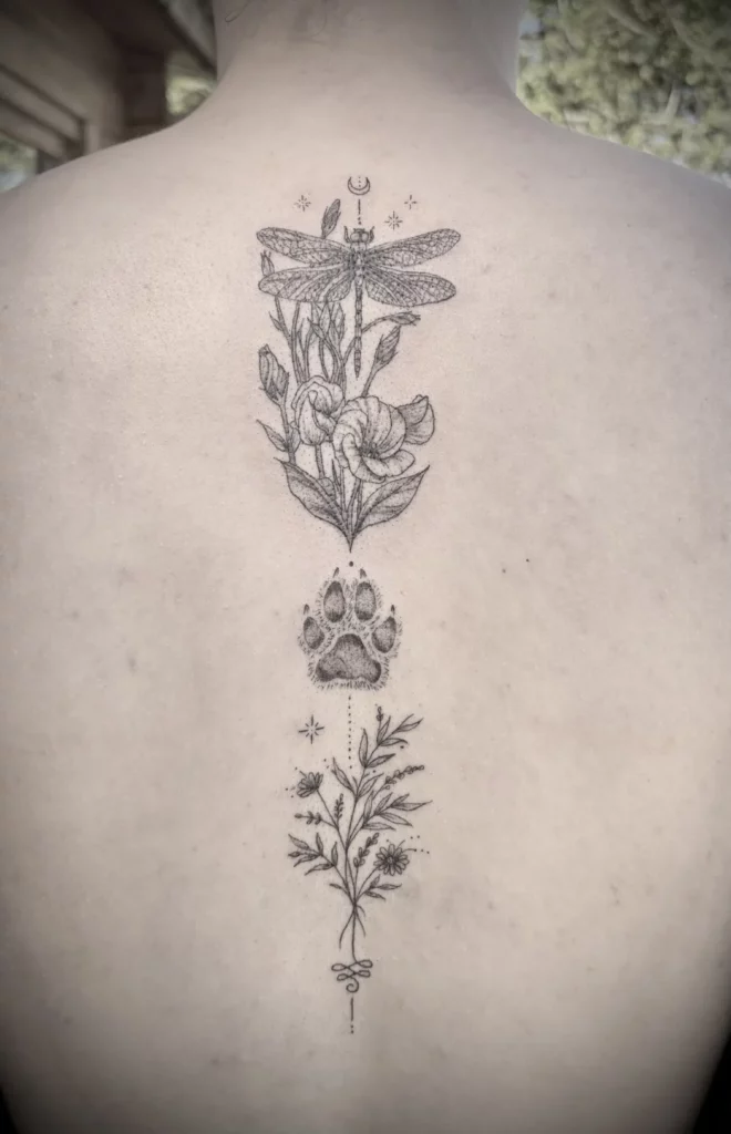 Fragments Delle Tatouage Traits Fins Bazas IMG 2417 1