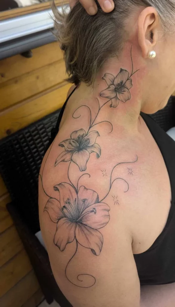 Fragments Delle Tatouage Traits Fins Bazas Tato Fragement