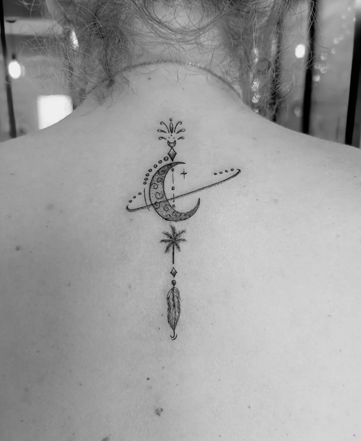 Fragments Delle Tatouage Traits Fins Bazas Tatouage Symbolique